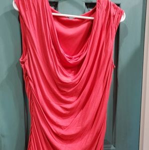 Cute dressy Salmon top